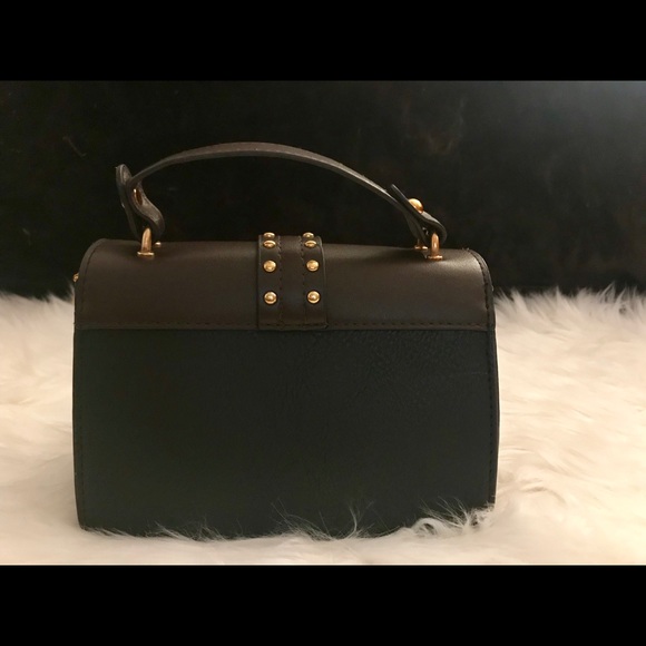 Vintage Inspired Top Handle Shoulder Bag - Picture 3 of 6